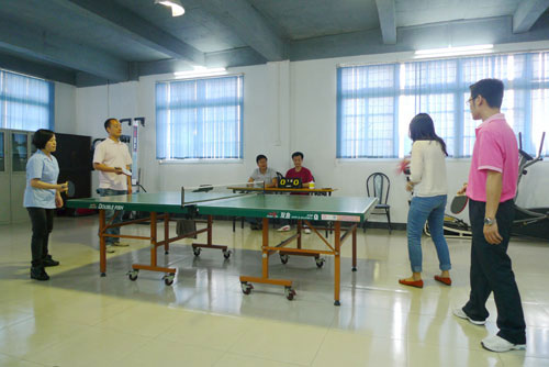 埃克斯員工乒乓球比賽